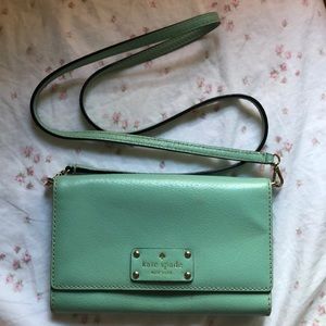 Light turquoise Kate Spade purse